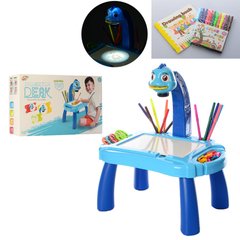 Детский столик с проектором для рисования YM2442 аксессуары для рисования в наборе фото 1
