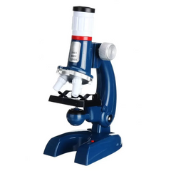 Игрушечный микроскоп SK 0009AB с пробирками (Синий) фото 1