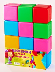 Детские игровые кубики Большие 14067K, 12 шт. в наборе фото 1