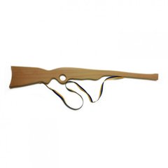 Игрушечное ружье 171861y деревянное, бук 50см фото 1