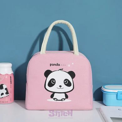 Термо-ланчбэг сумка HL "Panda" Pink HL-L-817PAN фото 1