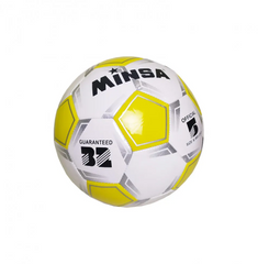 Мяч футбольный BT-FB-0289, 4 вида (Жёлтый) фото 1