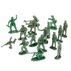 Детский игровой набор солдатиков "Пехота" №1 1-040, 12 солдатиков в наборе фото 1