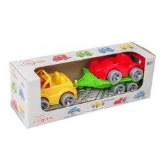 Детский игровой набор авто эвакуатор "Kid cars Sport" 39542, 2 машинки фото 1