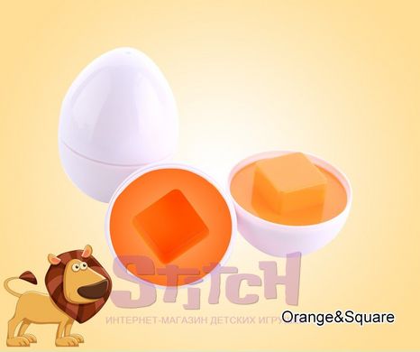 Развивающая игрушка монтессори сортер набор яиц Фигуры 12шт Разные цвета (JoRay-604) фото 10