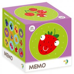Детская настольная игра Мемо "Ягодки" DoDo 300143, 24 элемента фото 1