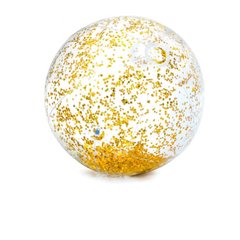 Надувной пляжный мяч 58070 с ремкомплектом (Золотой пляжный) фото 1