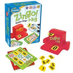 Детская настольная игра Зинго 1-2-3 7703 для детей и компании фото 1