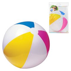 Надувной пляжный мяч 59030 разноцветный фото 1