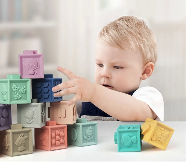 Тактильные кубики для деток